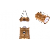 Napelemes kemping lámpa SH-5800T arany