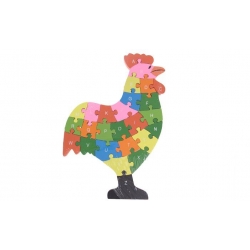OKTATÓ FA PUZZLE TYÚK