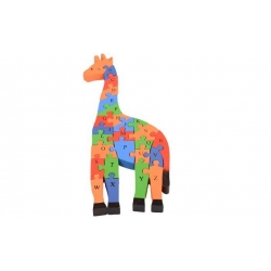 OKTATÓ FA PUZZLE ZSIRÁF