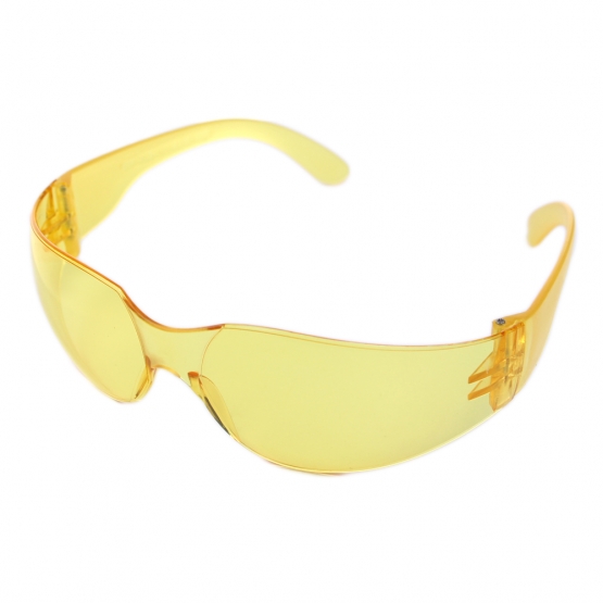 Műanyag napszemüveg – szám 1 – sárga
