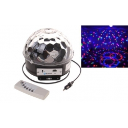 LED MINI DISZKÓ GÖMB VEZÉRLŐVEL