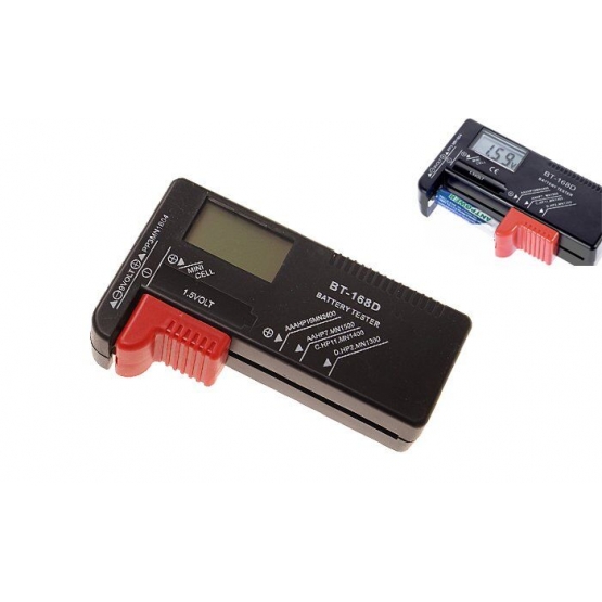 DIGITÁLIS AKKUMULÁTOR TESZTER BT-168D