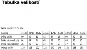 Košeľa pánska šedozelená veľ. 40