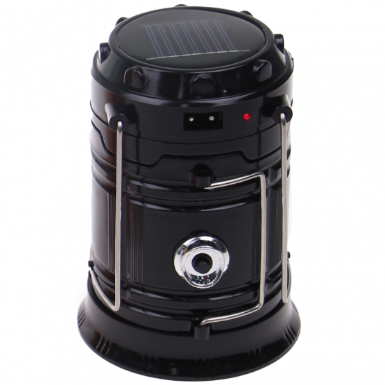 NAPELEMES KEMPING LÁMPA MH-5800H FEKETE