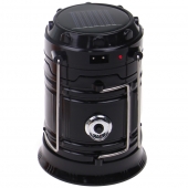 NAPELEMES KEMPING LÁMPA MH-5800H FEKETE