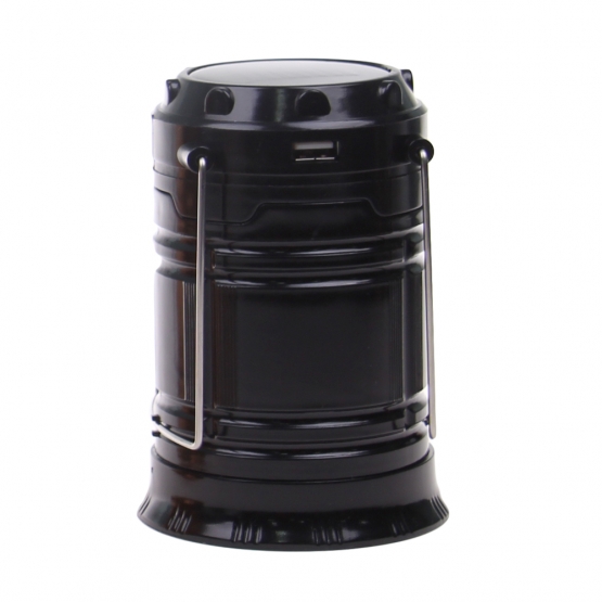 NAPELEMES KEMPING LÁMPA MH-5800H FEKETE
