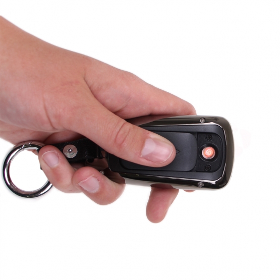 USB ÖNGYÚJTÓ - AUTÓKULCS FORMA, BARNA