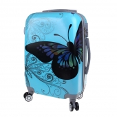 Bőrönd készlet (Blue Butterfly) - 3db