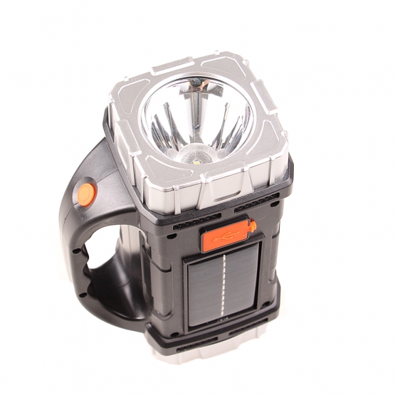 TÖBBFUNKCIÓS LED ZSEBLÁMPA GL-2289 EZÜST