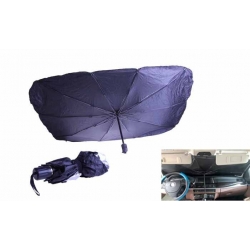 Összecsukható esernyő a szélvédő védelmére