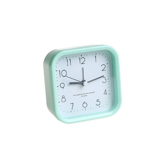 Ébresztőóra elemes zöld