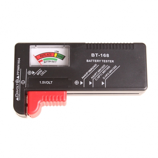 Analóg akkumulátor teszter BT-168D