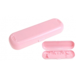 Elektromos fogkefe tok, rózsaszín