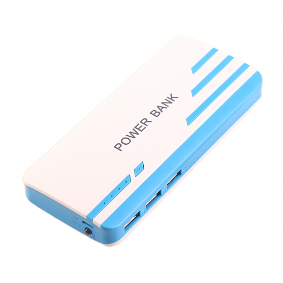 POWERBANK 26 800MAH KÉK-FEHÉR