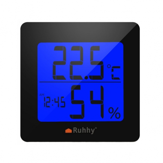 2 AZ 1-BEN DIGITÁLIS HŐMÉRŐ HYDROMÉTERREL