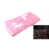 Világító takaró rózsaszín