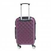 Kéményfalú bőrönd készlet LA2 bordó – 3 db