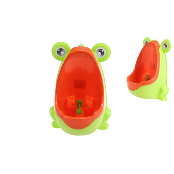 Gyermek piszoár béka világos zöld