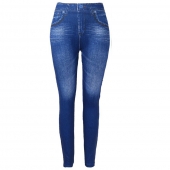 ELASZTIKUS FARMER LEGGING KÉK, MÉRET XL
