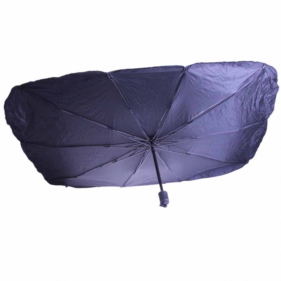 Összecsukható esernyő a szélvédő védelmére