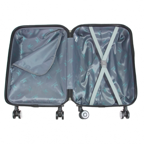Kéményfalú bőrönd készlet LP9 (Államok) – 3 db