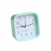 Ébresztőóra elemes zöld