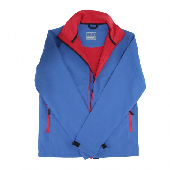 Férfi softshell dzseki NAMSEN kék, méret XXL