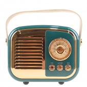 Bluetooth retro rádió BS-52D zöld