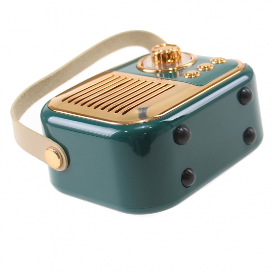 Bluetooth retro rádió BS-52D zöld