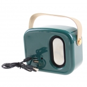 Bluetooth retro rádió BS-52D zöld