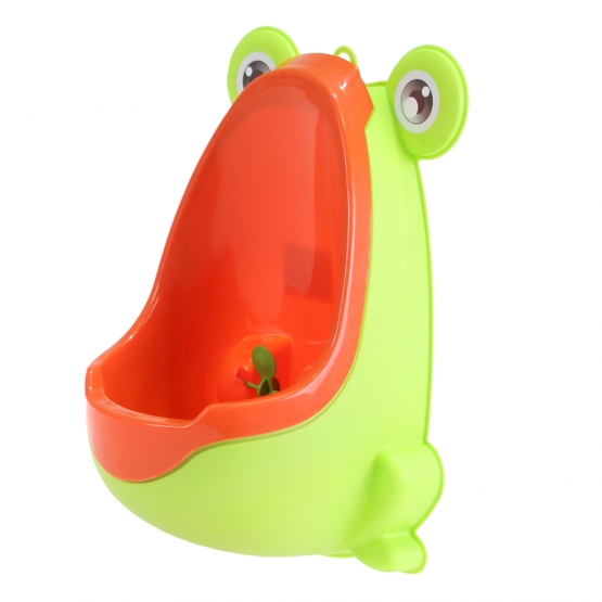 Gyermek piszoár béka világos zöld