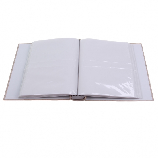 FOTÓALBUM 200 FÉNYKÉPHEZ  SZÍV, KRÉMSZÍNŰ