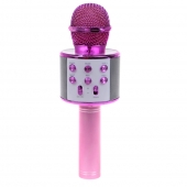 WS-858 Karaoké mikrofon Pink