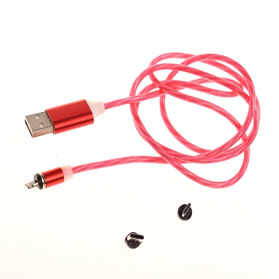 3 AZ 1-BEN MÁGNESES USB KÁBEL