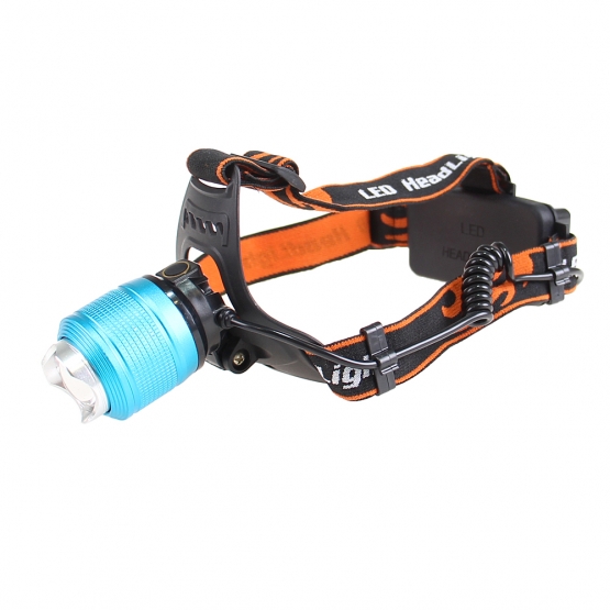 Led dupla fejlámpa CSP-283 kék