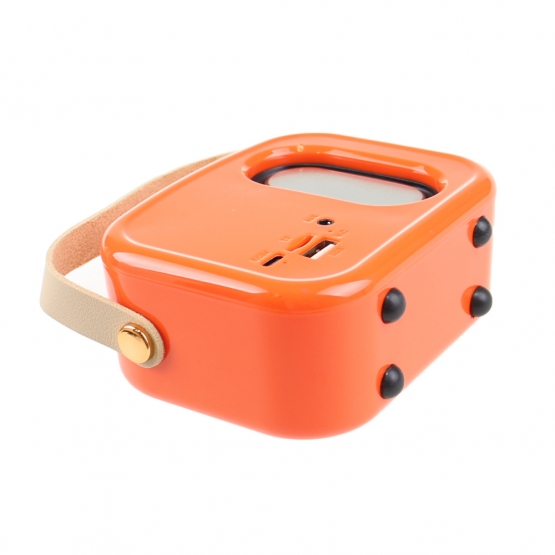 Bluetooth retro rádió BS-52D narancsszín