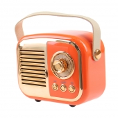 Bluetooth retro rádió BS-52D narancsszín