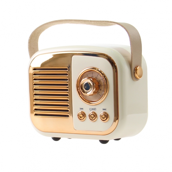 Bluetooth retro rádió BS-52D fehér