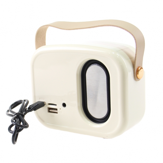 Bluetooth retro rádió BS-52D fehér