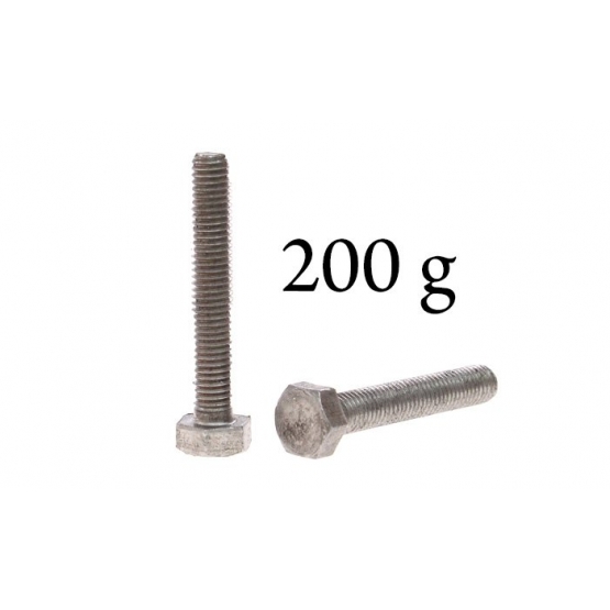 Csavarok hatszögletű fejjel M6x50, 200g