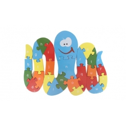Oktató fa puzzle polip