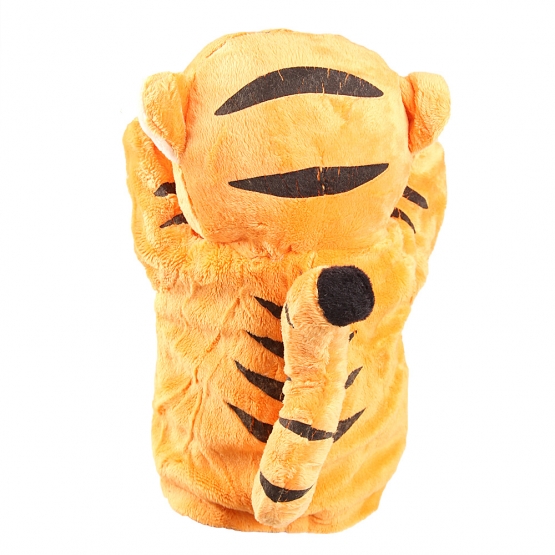 Plüss kesztyűbáb tigris