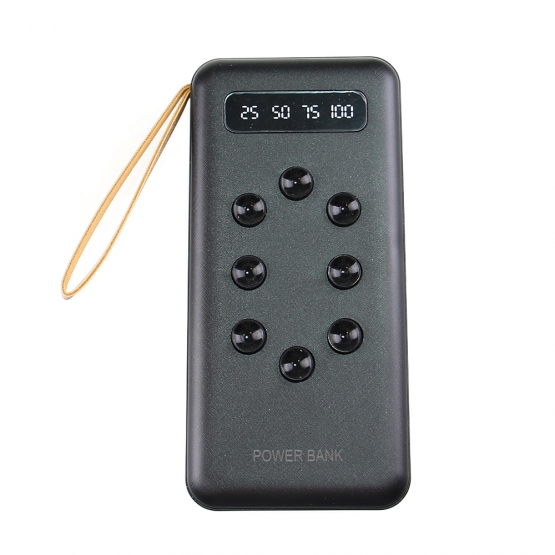 Powerbank 4 az 1-ben 20 000 mAh tapadókoronggal fekete