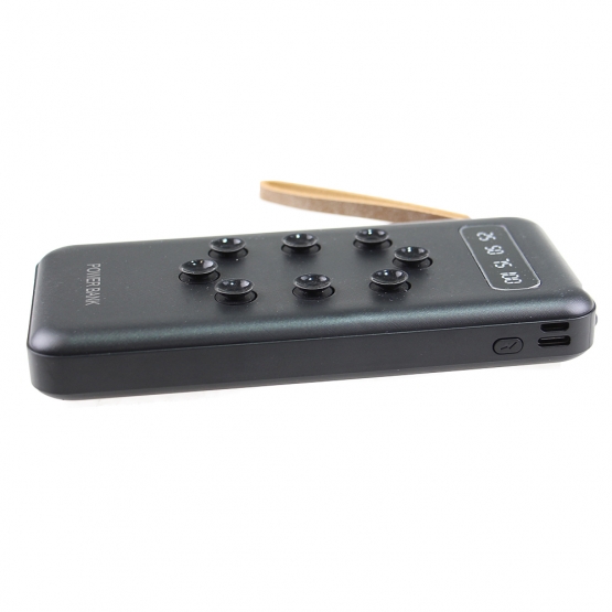 Powerbank 4 az 1-ben 20 000 mAh tapadókoronggal fekete