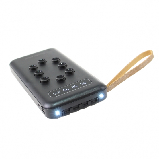 Powerbank 4 az 1-ben 20 000 mAh tapadókoronggal fekete
