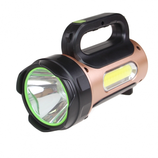 Hordozható LED kézilámpa HEL-T93 arany