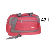 Utazótáska Jingpin piros 47 l
