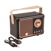 Bluetooth retro rádió HM 11 PLUS fekete