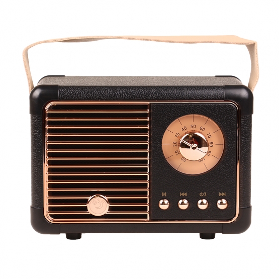Bluetooth retro rádió HM 11 PLUS fekete