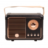 Bluetooth retro rádió HM 11 PLUS fekete